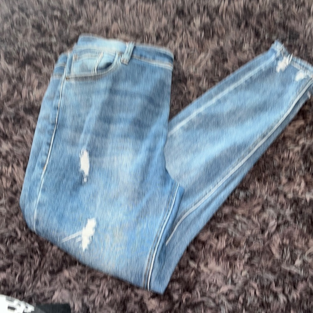 Haute curve Distressed Skinny Jeans by  size 18
